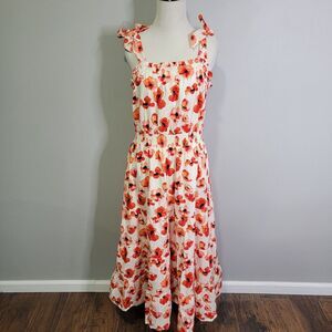 Matilda Jane Cream and Red Poppy Maxi Dress